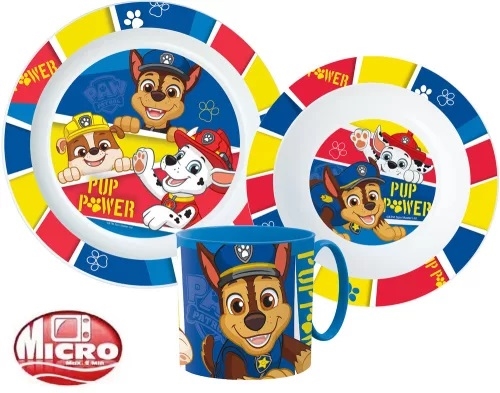 Paw Patrol mikroovn spisesæt