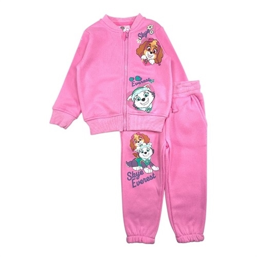 Paw Patrol joggingsæt pink , Skye og Everest