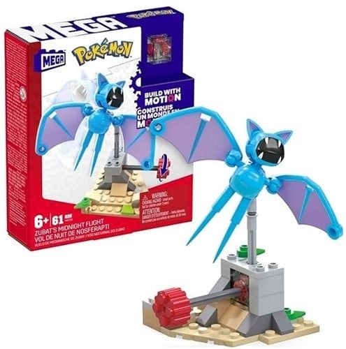 Pokemon Mega Block 61 dele , Zubats midnight flight