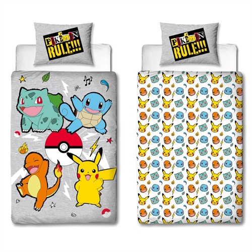 Pokemon sengetøj 140 * 200 cm , Pokemon Rulle !!!