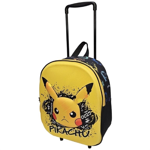Pokemon trolley 3D, 32cm , Pikachu Skate Face
