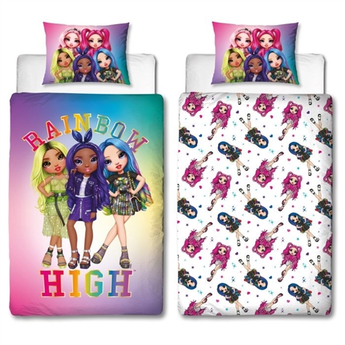 Rainbow High sengetøj 140*200 cm