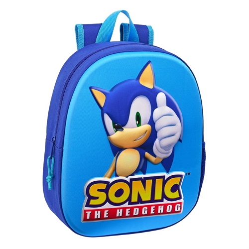 Sonic rygsæk 3D , The Hedgehog , 33 cm