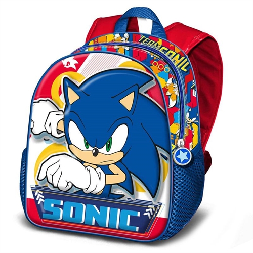 Sonic rygsæk 3D , 31 cm