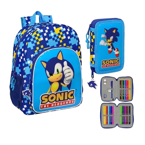 Sonic skoletaske og penalhus , Speed