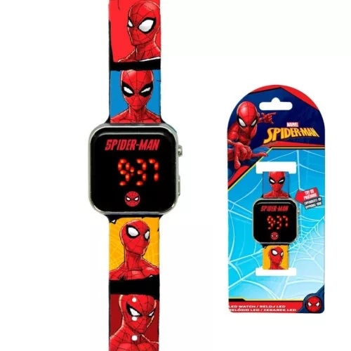 Spiderman LED Digital Armbåndsur