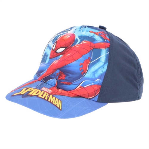 Spiderman kasket UV +30, blå/ navy