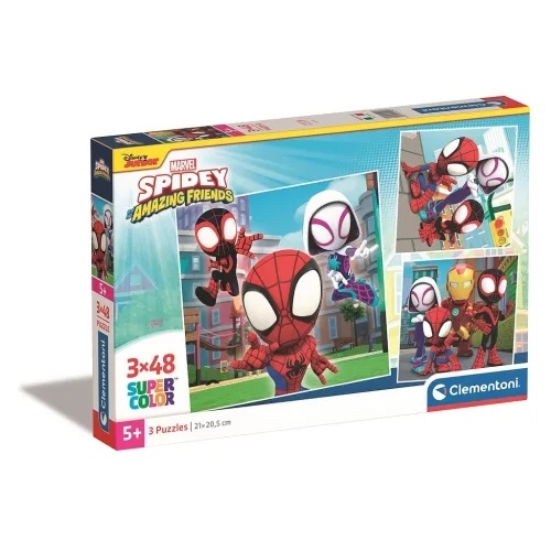 Marvel Spidey Amazing Friends  puslespil 3*48