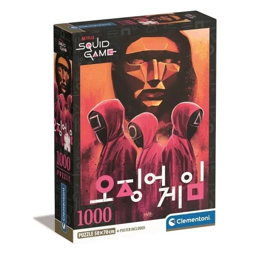 Squid Game puslespil 1000 brikker 