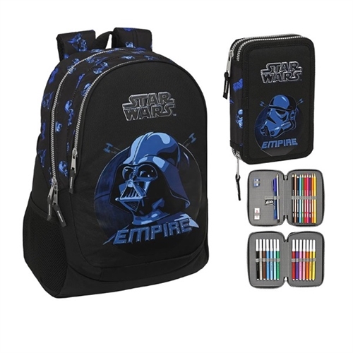 Star Wars skoletaske med penalhus, Empire