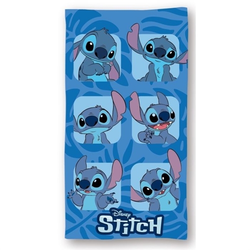 Disney Stitch strandhåndklæde blå