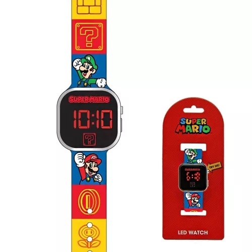 Super Mario LED Digital armbåndsur