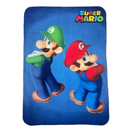 Super Mario fleece tæppe, Mario og Luigi