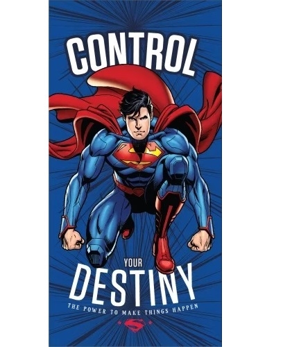 Superman strandhåndklæde , Control your Destiny 