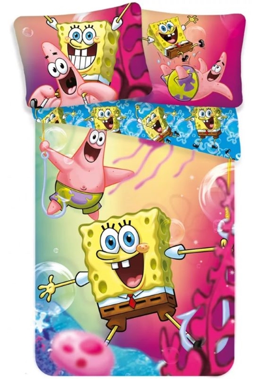 Svampebob Firkant sengetøj 140*200 cm / 70*90 cm