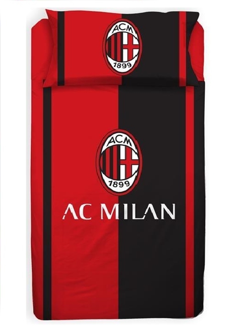 AC Milan sengetøj , voksendyne 140 * 200 cm / 65 * 65 cm