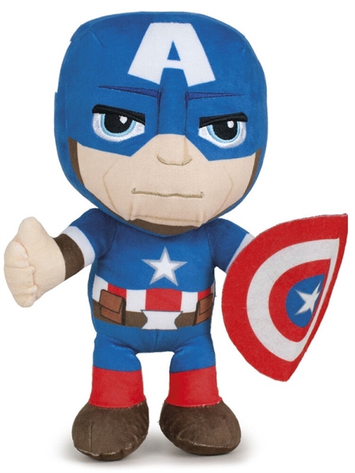 Avengers , Captain America bamse 30 cm