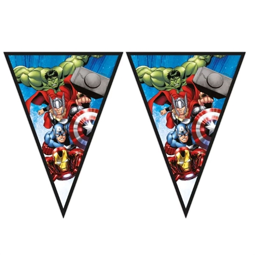 Avengers Evergreen vimpel guirlande 2,3 m
