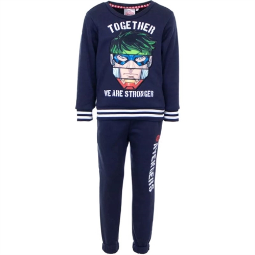 Avengers joggingsæt Together We are stronger, navy