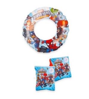 Marvel Super Hero badevinger og badering