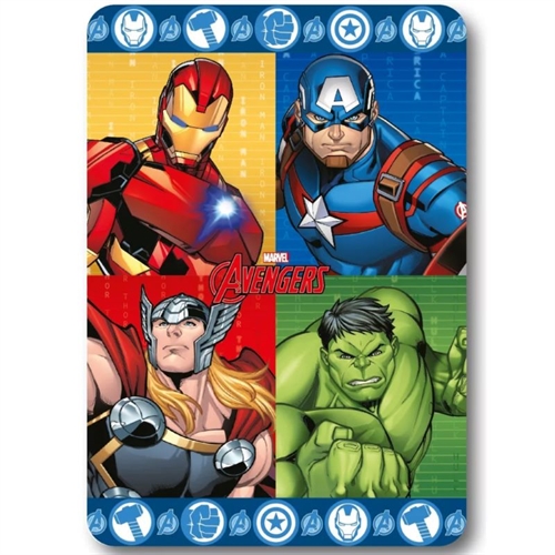 Avengers fleece tæppe 100*140 cm