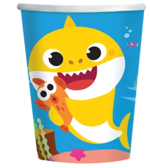 Baby Shark papkrus 250 ml , 8 stk.