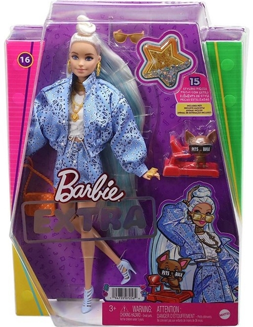 Barbie Extra dukker # 16,  Pets Rule