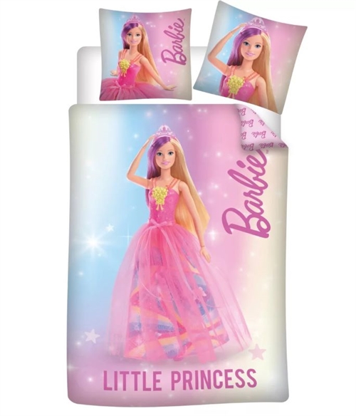 Barbie junior sengetøj, Little Princess, 100*140 cm / 45*40 cm