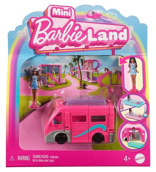 Barbie mini Barbieland legesæt , Dreamcamper