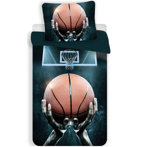 Basketball sengetøj 140*200 cm/ 70*90 cm