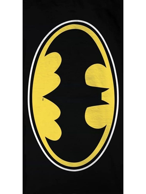 Batman badehåndklæde, sort