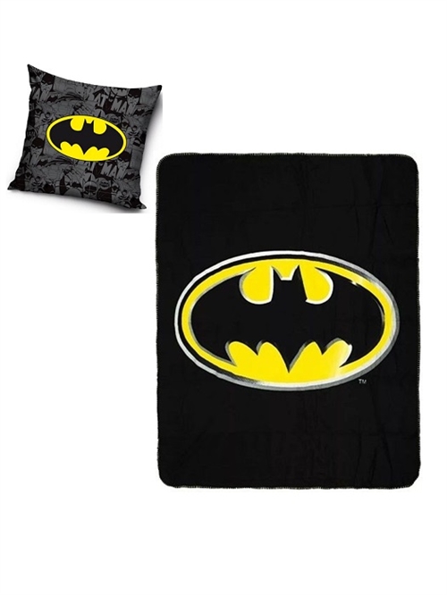 Batman decor pude og tæppe