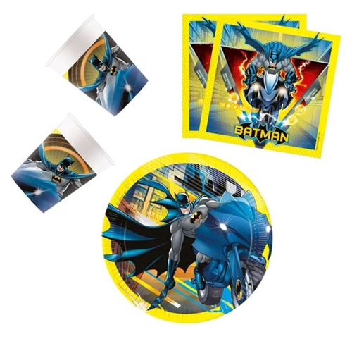 Batman Rogue Rage paptallerkner, servietter , krus til 8 personer 