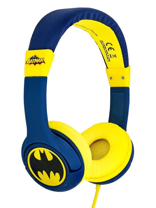 Batman hovedtelefoner til børn , blå