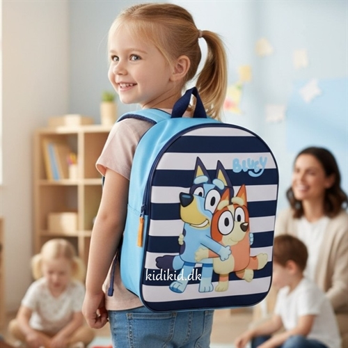 Bluey rygsæk 3D , Bluey og Bingo , 31 cm