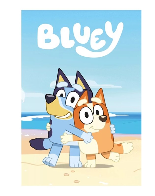 Bluey fleecetæppe 150*100 cm