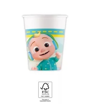 Coco melon papkrus 200 ml, 8 stk