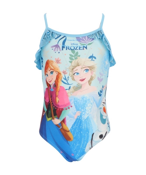 Disney Frost badedragt Elsa og Anna , blå
