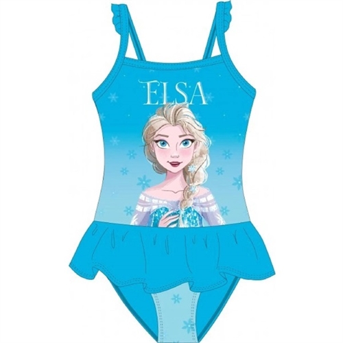 Disney Frost badedragt Elsa blå , 4-5 år
