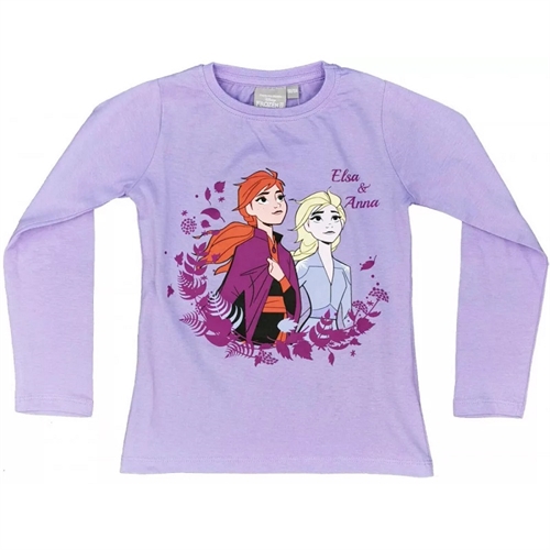Disney Frost bluse lilla , Elsa og Anna 