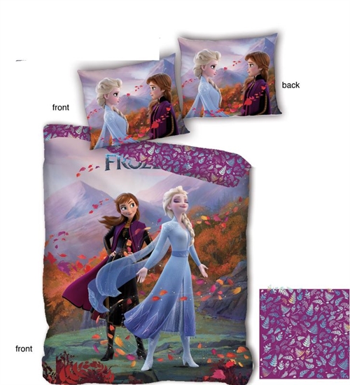 Disney Frost sengetøj lilla, 140 * 200 cm