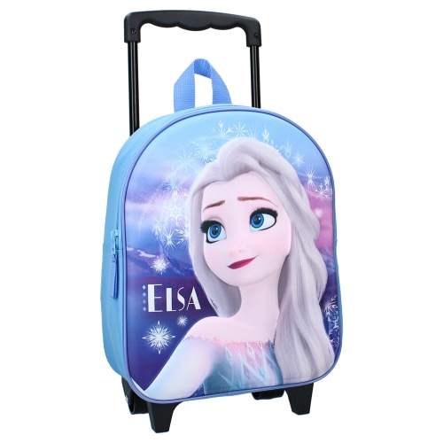 Disney Frost trolley/ rygsæk 3D blå , 32 cm