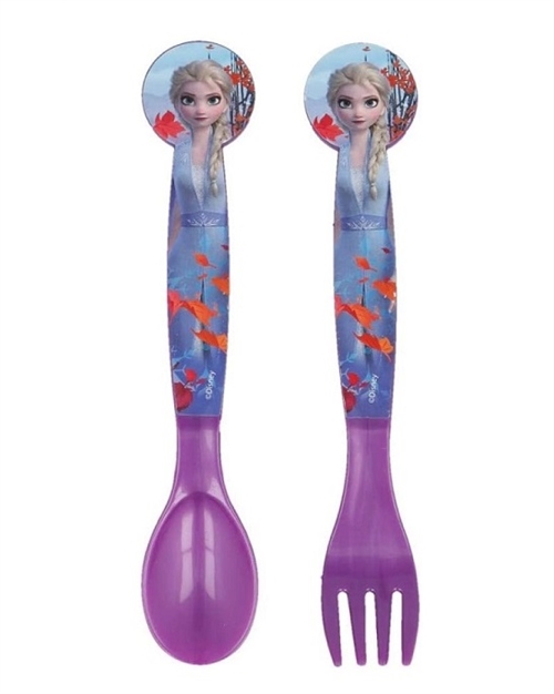 Disney Frost ske og gaffel lilla