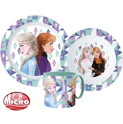 Disney Frost mikroovn spisesæt 3 dele