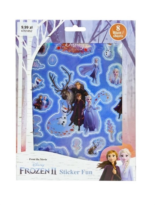 Disney Frost klistermærker , Sticker fun 8 ark