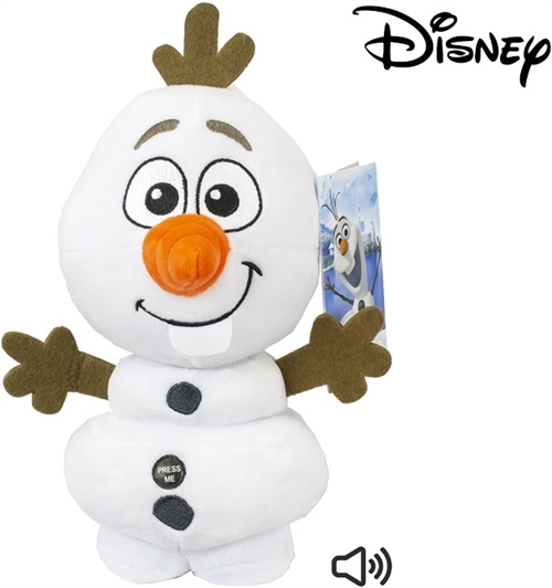 Disney Frost Olaf bamse med lyd 29 cm 