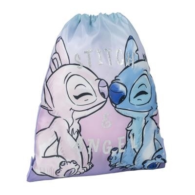 Disney Stitch gymnastiktaske 39 cm, Stitch og Angel