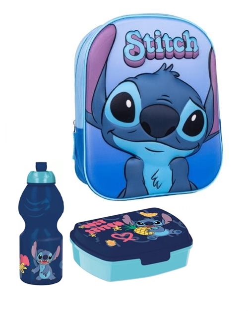 Disney Stitch børnehavestart sæt 3 dele