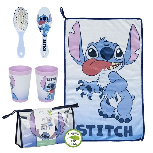Disney Stitch toilettaske med indhold
