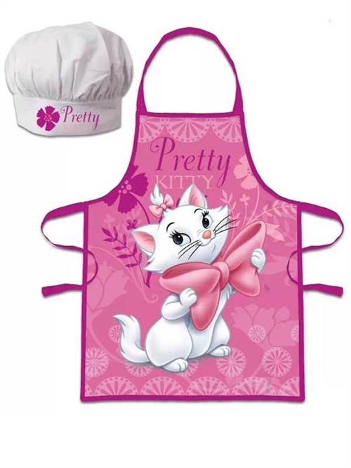 Disney Aristocats Marie forklæde og kokkehue, Pretty Kitty